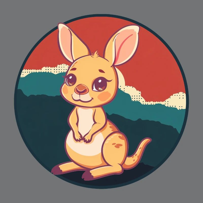 Kangaroo Aussie Kaenguru