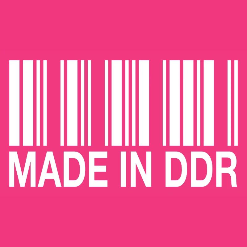 Made in DDR Barcode Strichcode