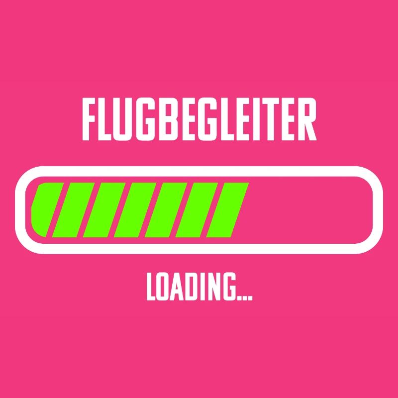 Flugbegleiter Beruf Loading Ladebalken
