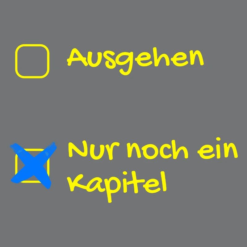 Bücherwurm - Ausgehen oder noch ein Kapitel