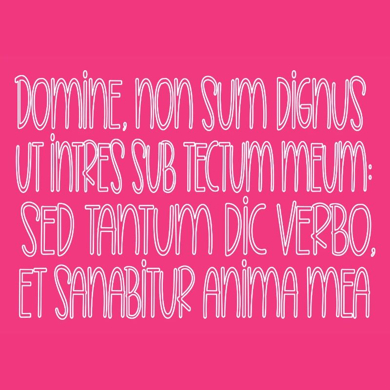 Domine, non sum dignus, Herr, ich bin nicht würdig