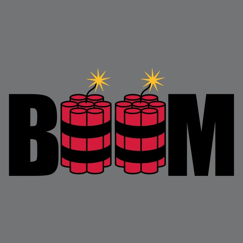 boom angezuendet tnt dynamit explodieren explosion