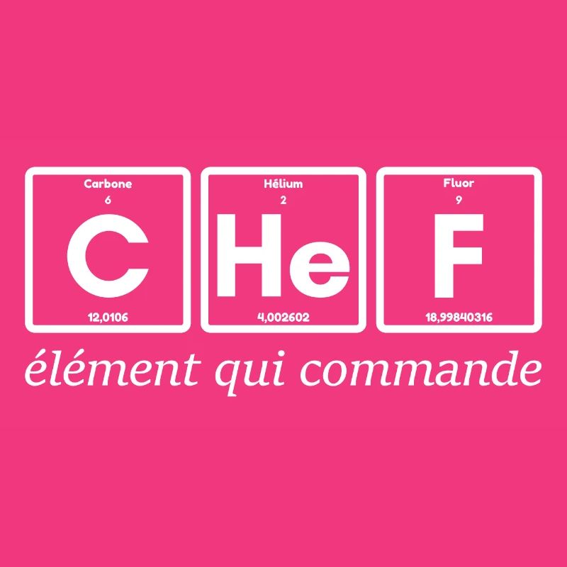 CHeF élément qui commande (blanc)
