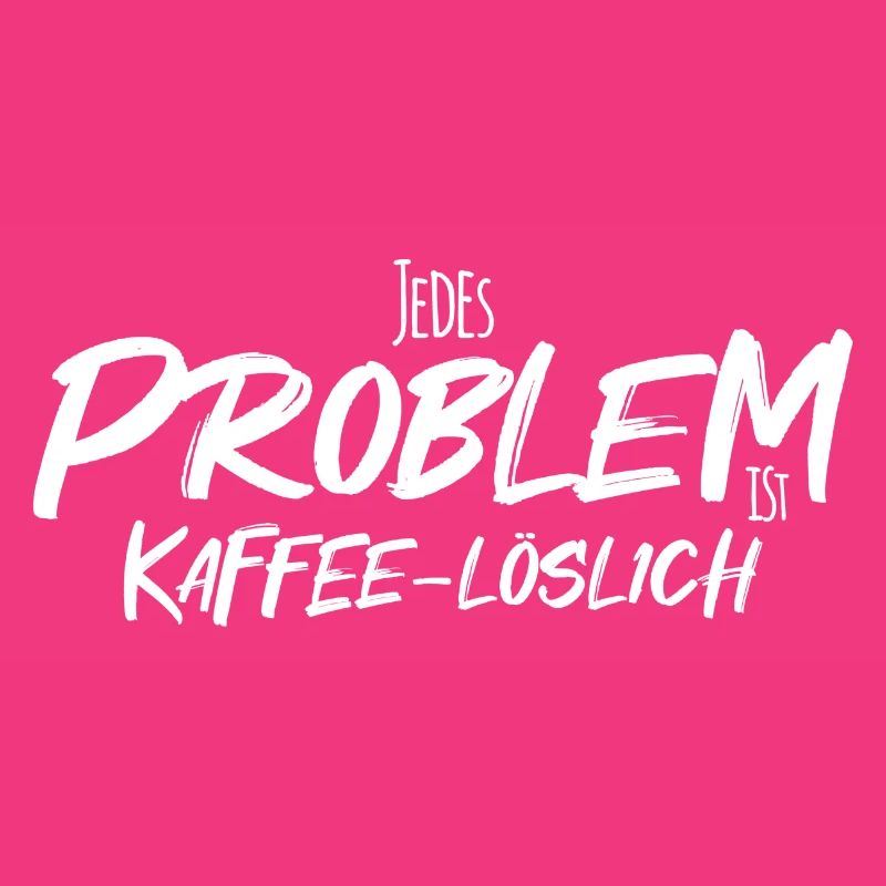 Every Problem Is Coffee-Soluble - Text Effect