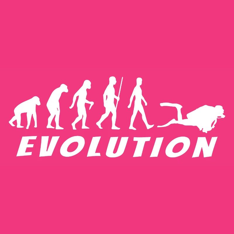 Evolution Plongeur blanc