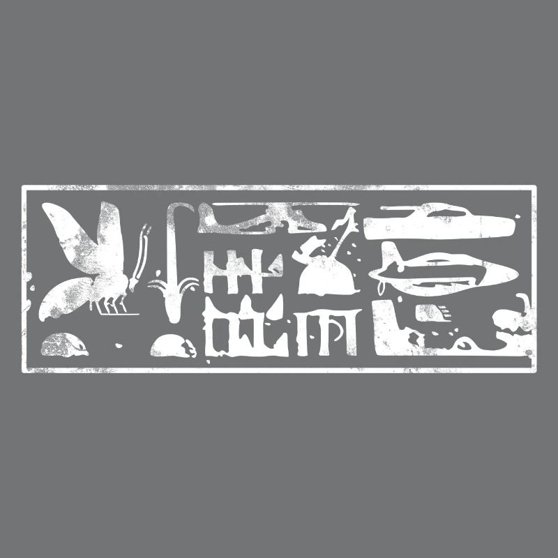 Les hiéroglyphes techniques d'Abydos