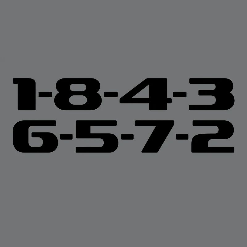 Ignition sequence V8 engine