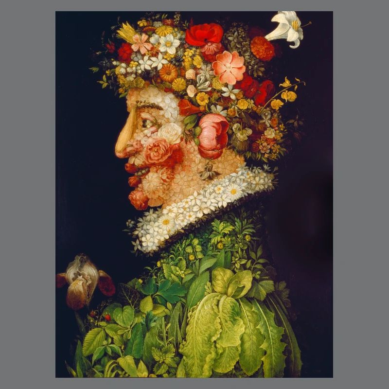 Giuseppe Arcimboldo - Spring. 1,563th