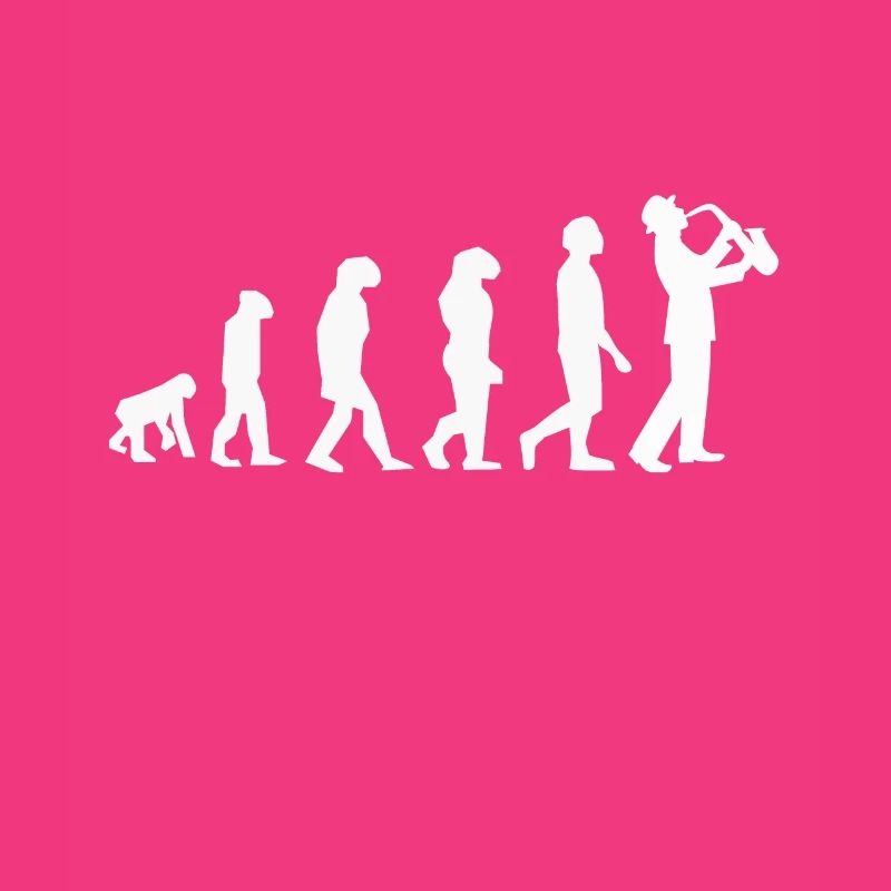 Evolution Saxophone saxophone jazz music gift