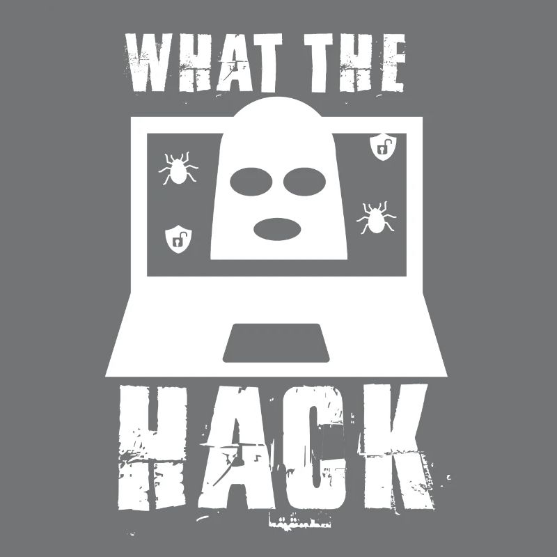 Lustig, was der Hack Hacker oder Computer Geek Geschenk