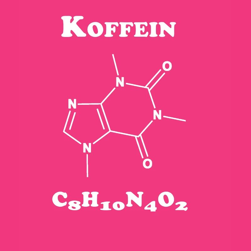 Caféine molécule café chimie nerd science
