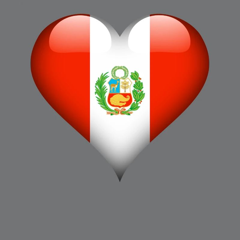peruvian Heart Peru Flag