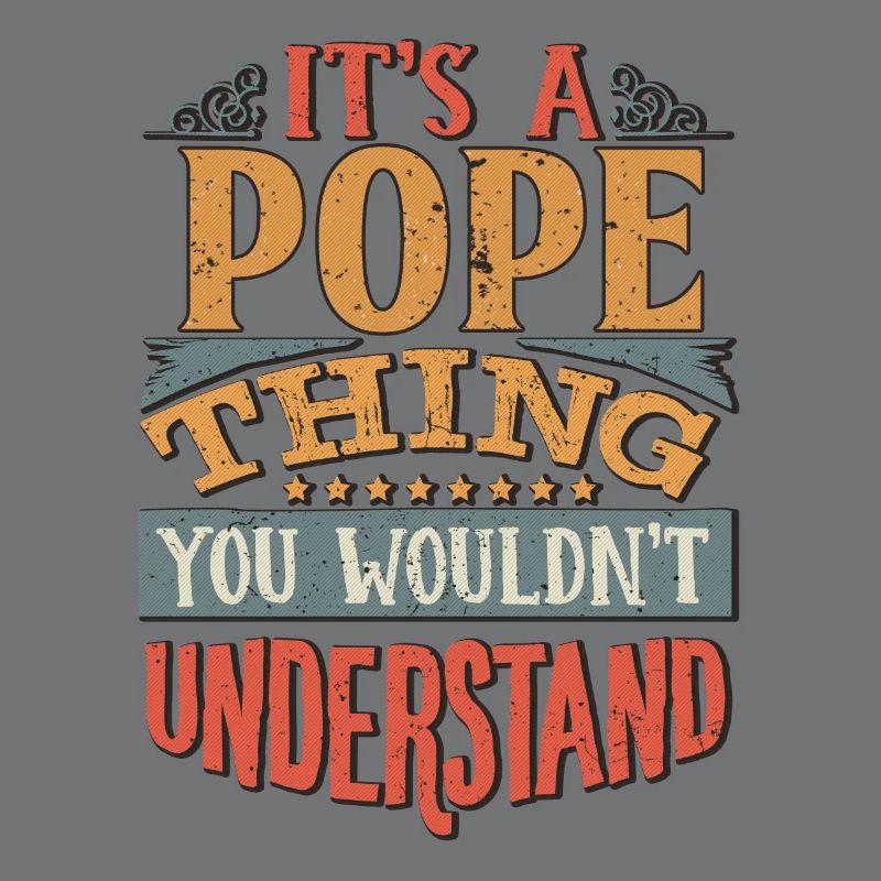 C’est une chose de pape que vous ne comprendriez pas - Pape