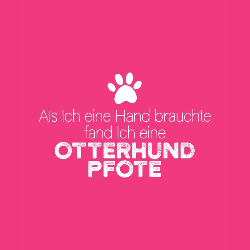 Hand Otterhund Pfote