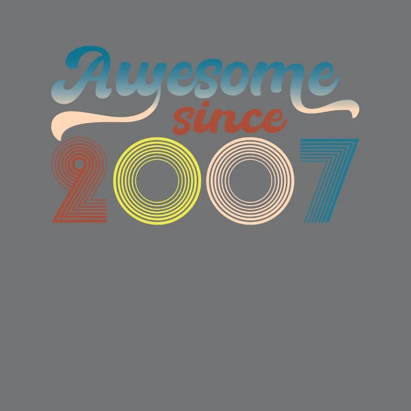 Fantastic since 2007 Retro 16th Bitrthday