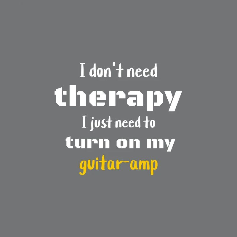 I don't need therapy