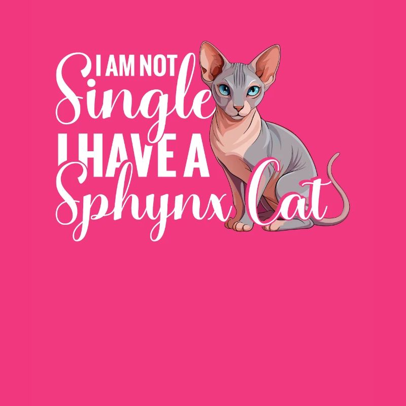 Ich Bin Kein Single, Ich Habe Eine Sphynx-katze.