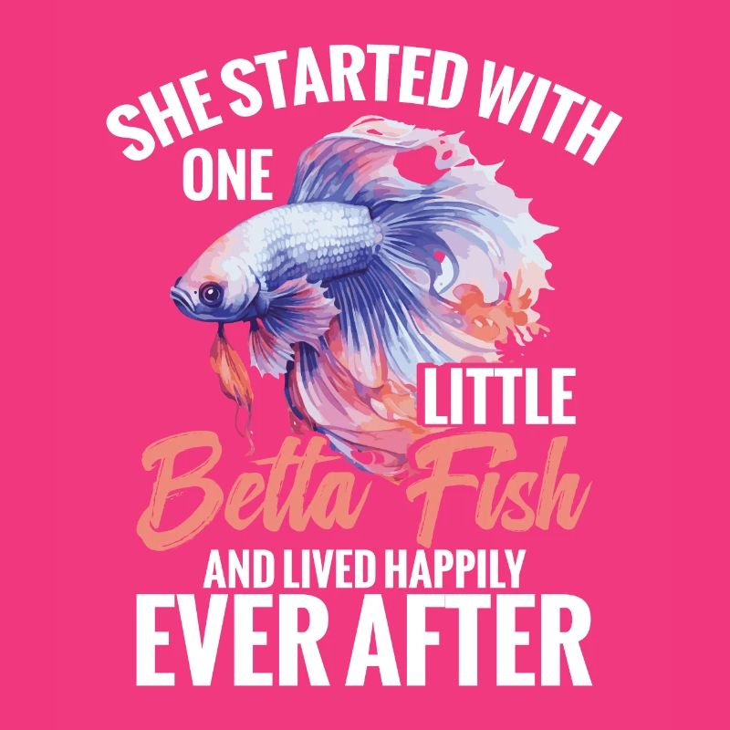 She started with a small betta fish and lived