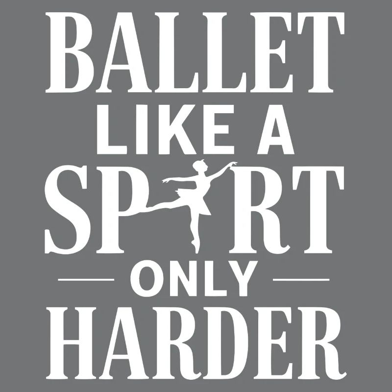 Le ballet comme un sport, mais plus difficile