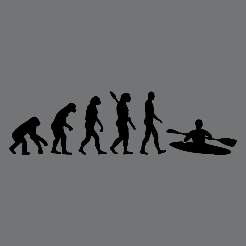 Evolution Graphic Kayaking Canoe Rowing Rower Padd