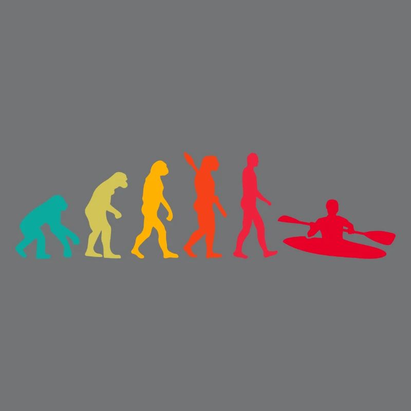 Evolution Graphic Kayaking Canoe Rowing Rower Padd