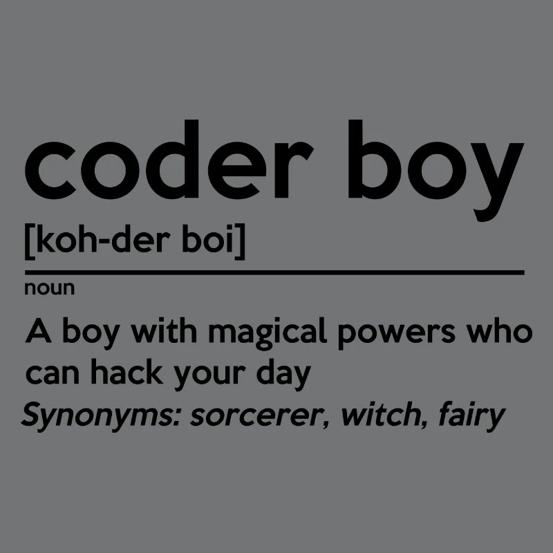 Coding Boy Definition Noun Software Developer Prog