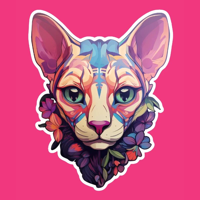 Sphynx Cat Head