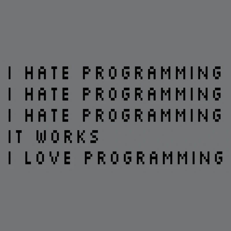 I Hate Programming Coder Programmer Software Devel