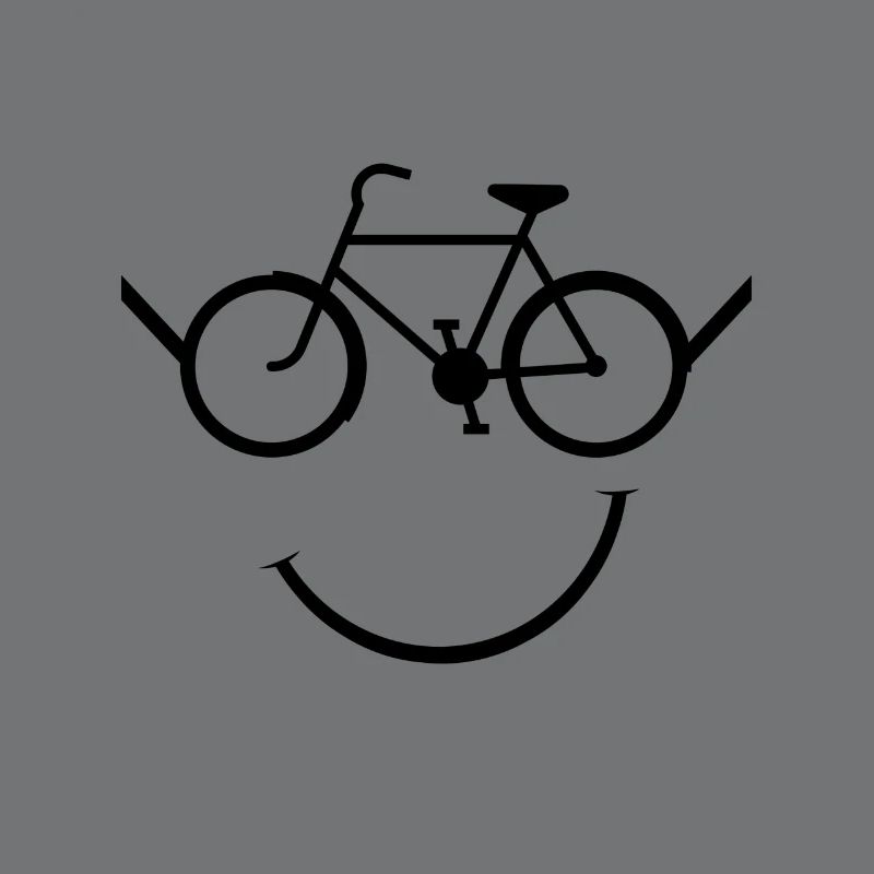 Fahrrad Smiley - Geschenk