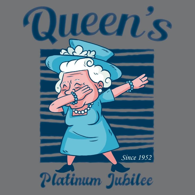Dabbing British Queen Monarchy Platin-Jubiläum