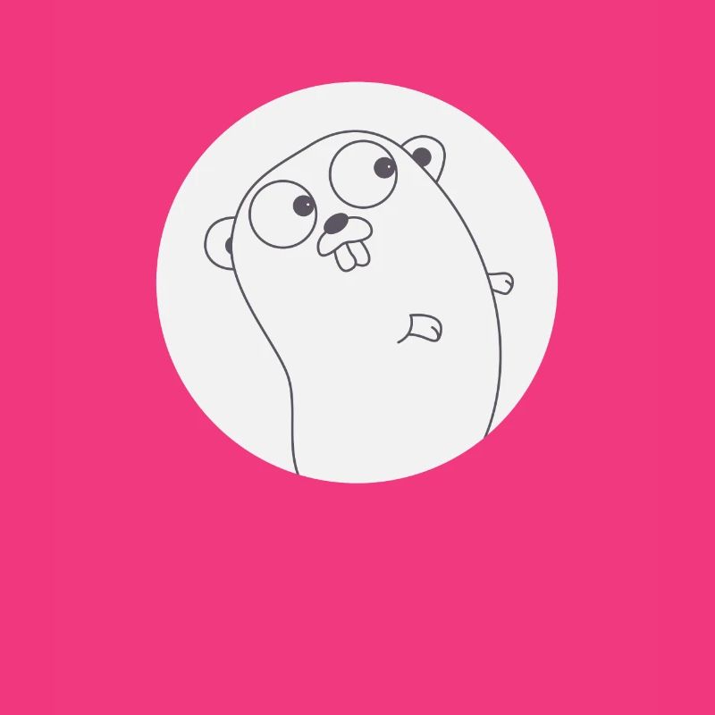 Golang Gopher Programmierer T-Shirt