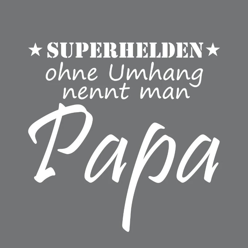 Superheld Papa Geschenkidee