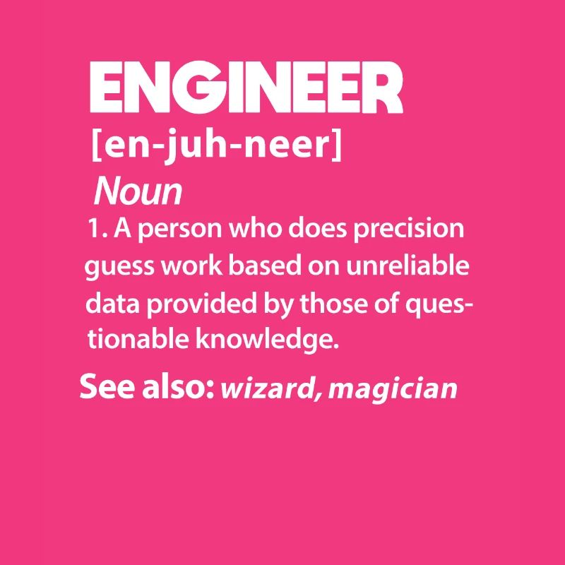 Engineer Engineer Training Career Gift