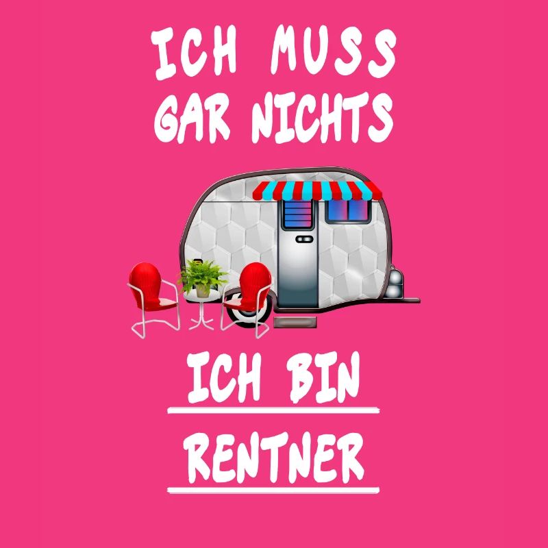 Campen Camping Camper Rentner Design Geschenk Idee