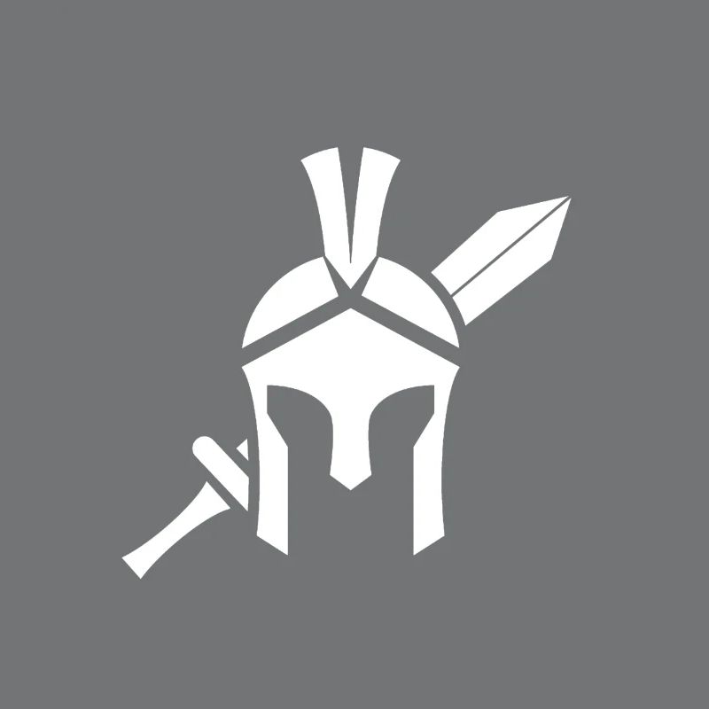 Helmet and sword