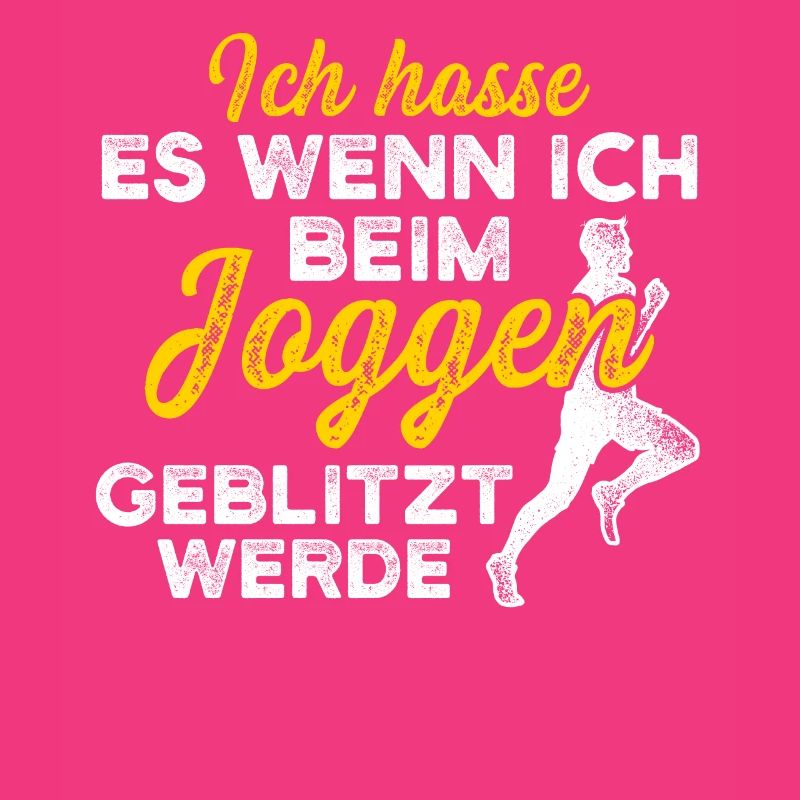 Jogging marathon flashed running jogger
