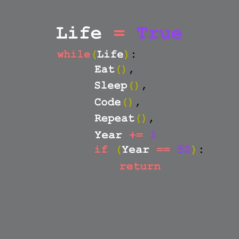 Eat Sleep Code Repeat - Programmierer