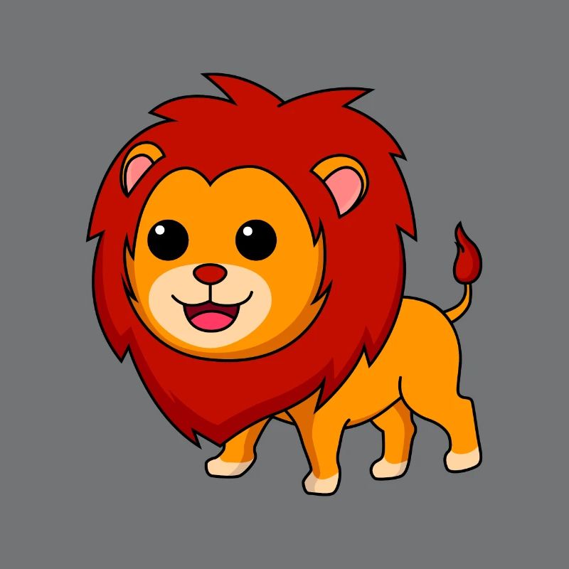 Lion Comic Animal