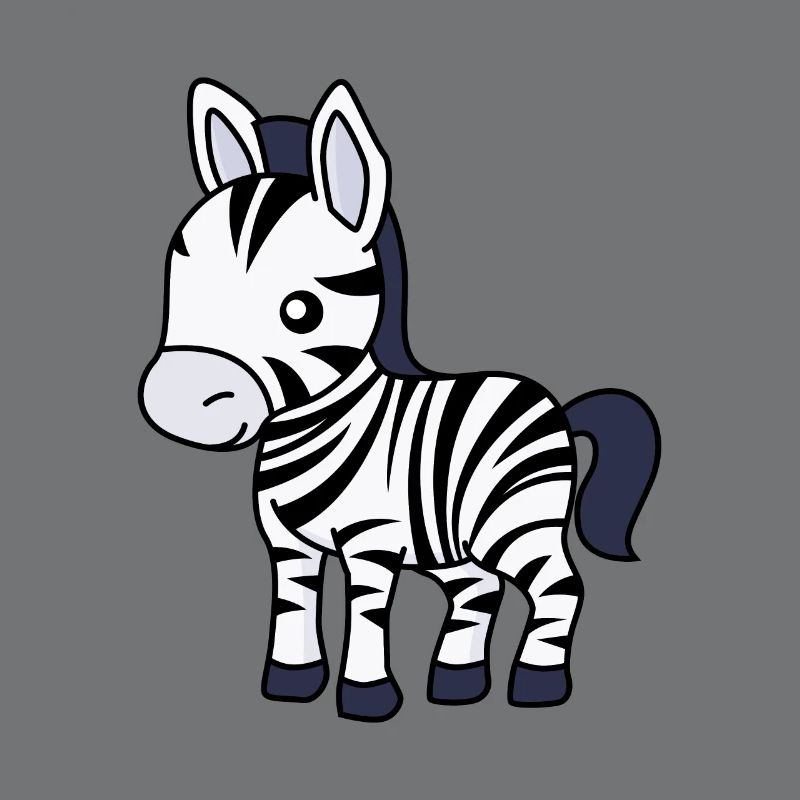 Zebra Comic Animal