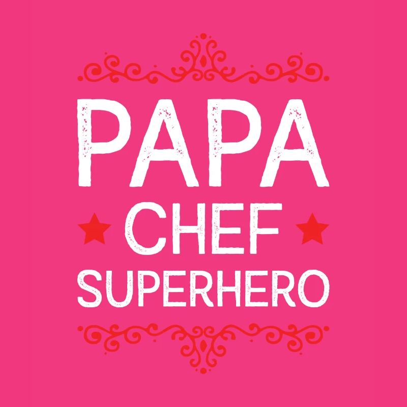 Papa Chef Superheld Dad