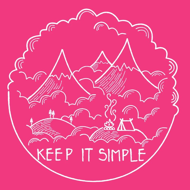 Keep it Simple Mountain Clouds
