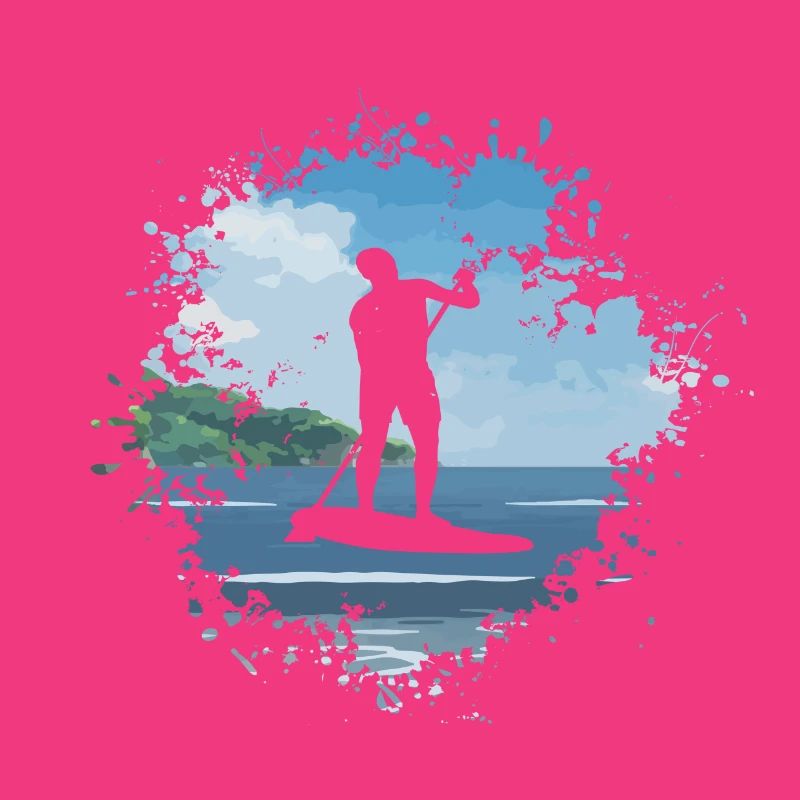 Stand Up Paddle, SUP, Surf, Eau; mer d'été