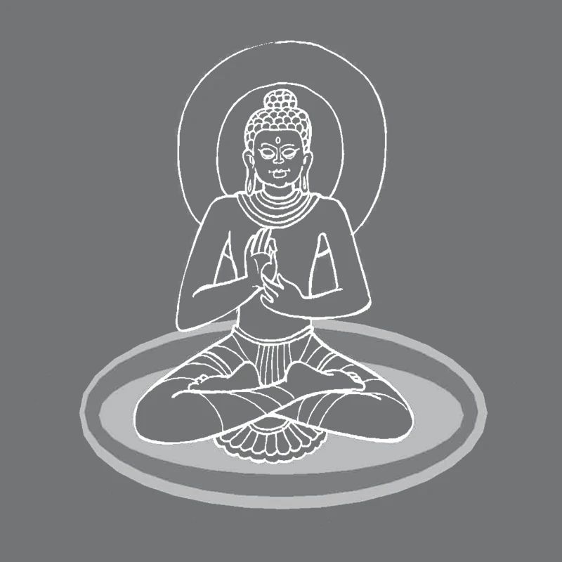 Sitzender Buddah