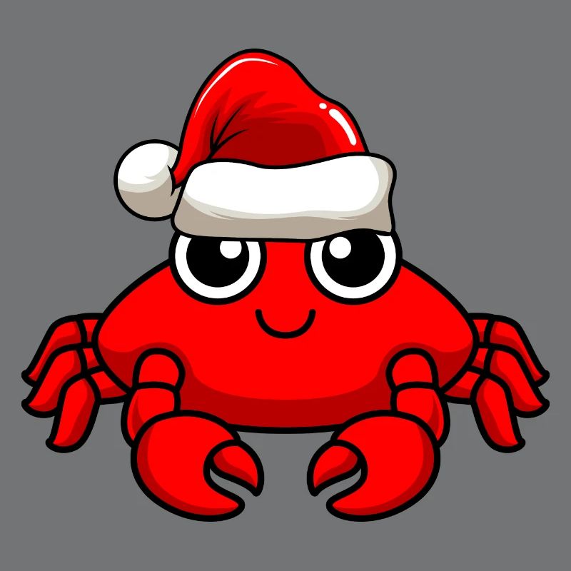 Crab Comic Christmas