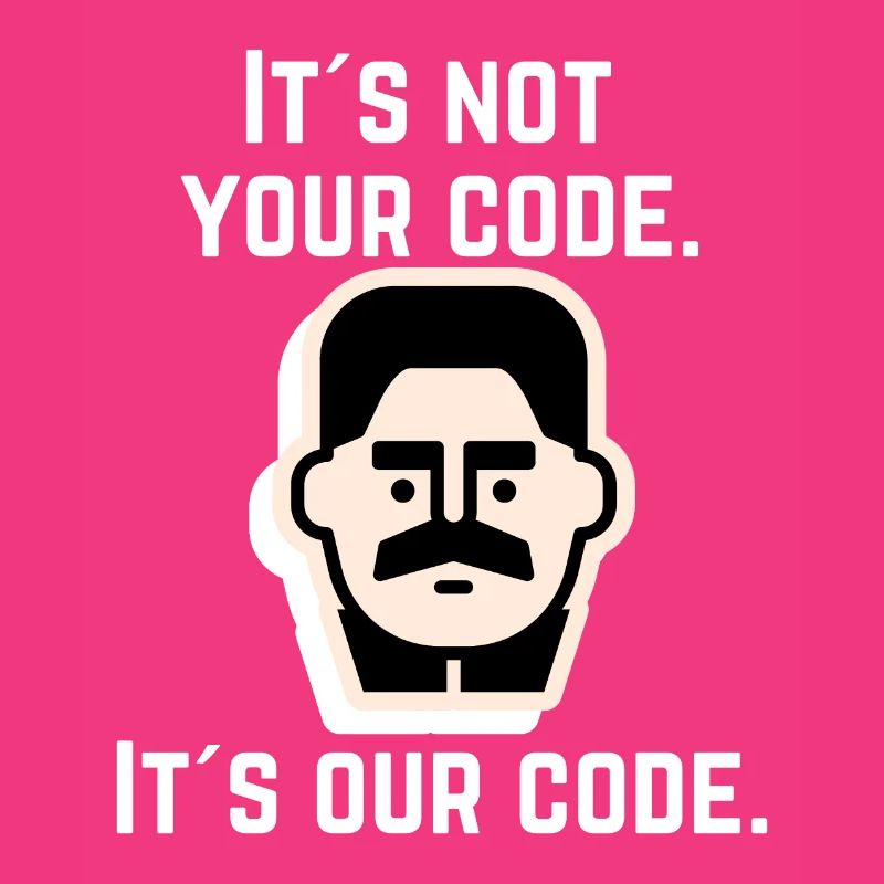 Chemise pour programmeurs avec code volé