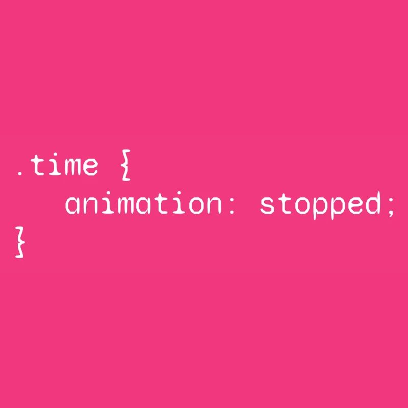 Time web developer funny humor
