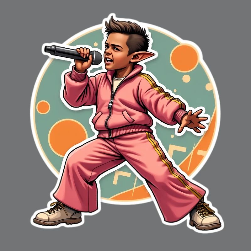 Elf Rapper in Action