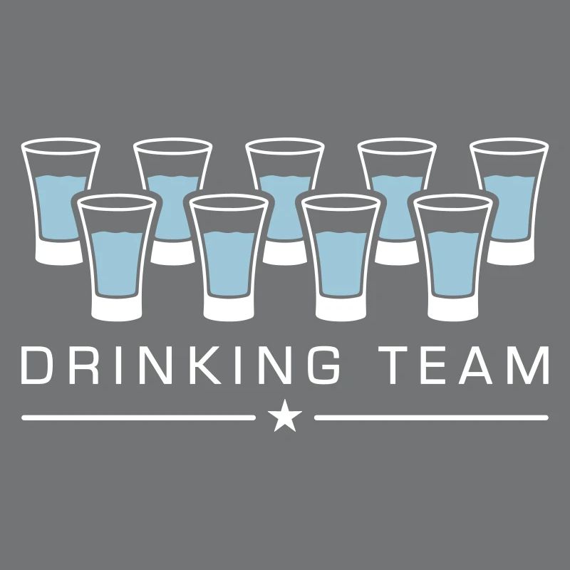 vodka shots drinking team