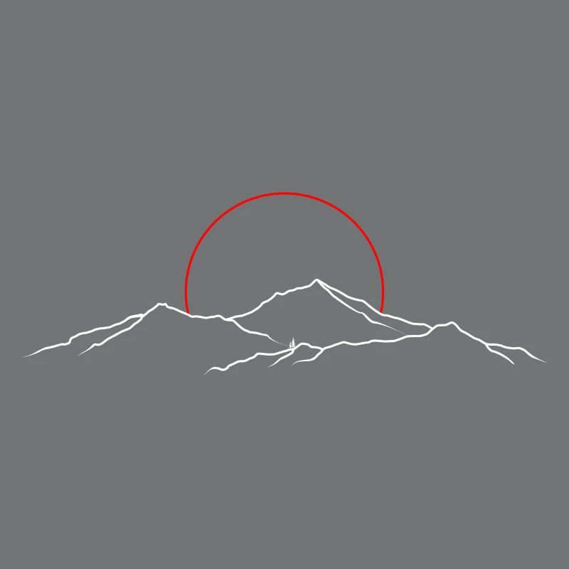 Mountain sketch