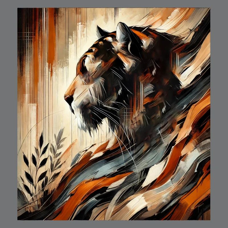 Abstract Tiger